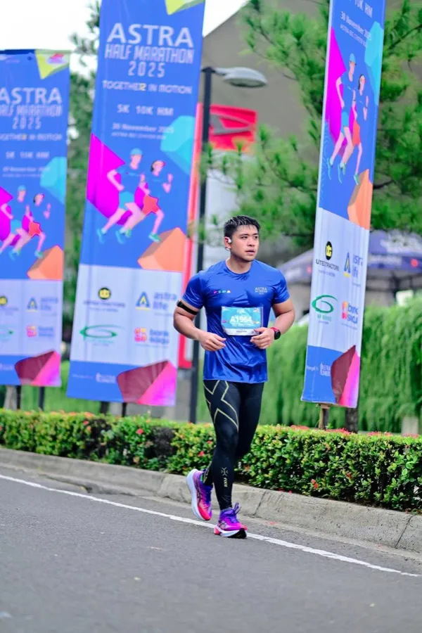 Bagus APH di Astra Half Marathon
